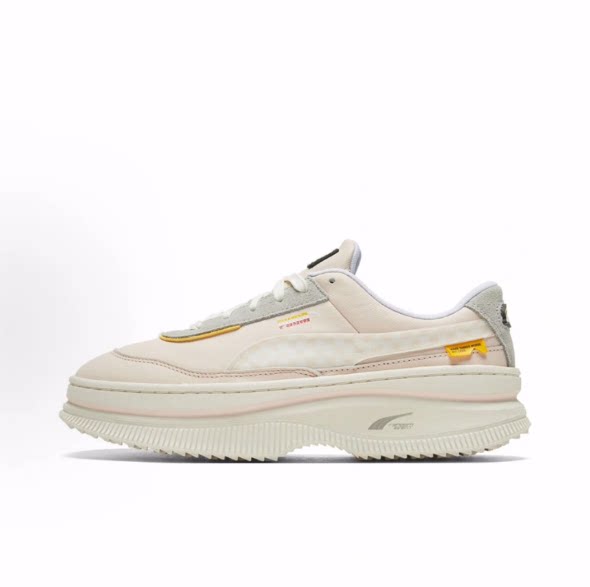 PUMA DEVA L Randomeven 厚底 减震包裹性 低帮 板鞋 女款