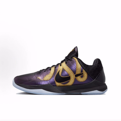 Nike Zoom Kobe 5ProtroYearoftheMamba低帮篮球鞋男女同款黑紫金