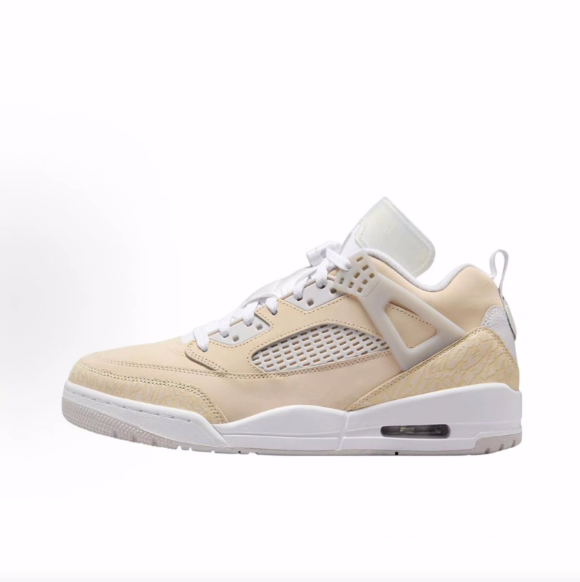 Jordan Spizike 皮革 LowSanddriftVast低帮复古篮球鞋男款棕褐色