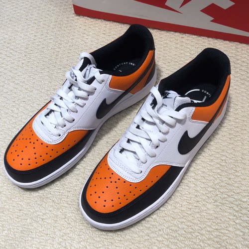 Nike Court Vision Low 拼色简单贴合 低帮 板鞋 男款