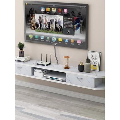 现代简约壁挂式电视柜中小型卧室客厅背景墙悬挂式上墙简约电视柜