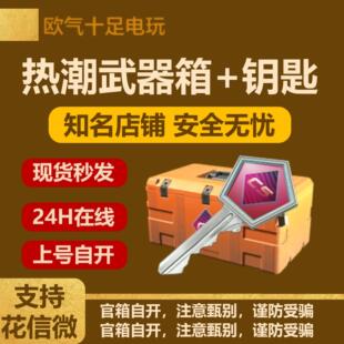 现货秒发/CSGO2钥匙箱子热潮现货开 箱号自开 号官方骷髅流浪者皮