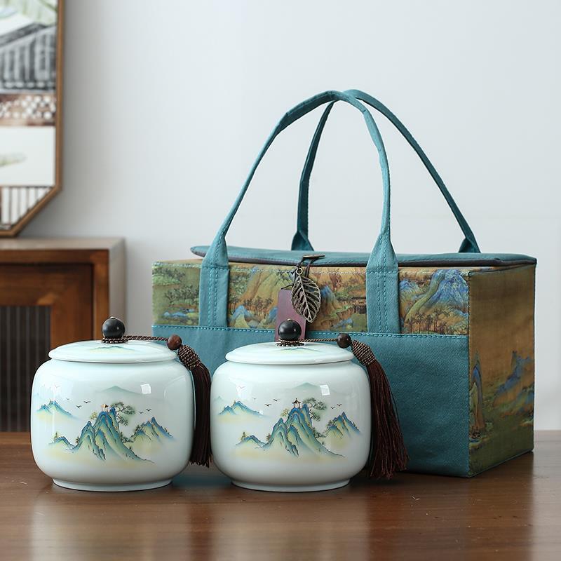 茶叶罐包装盒空礼盒半斤通用红茶绿茶白茶普洱龙井金骏眉礼盒空盒