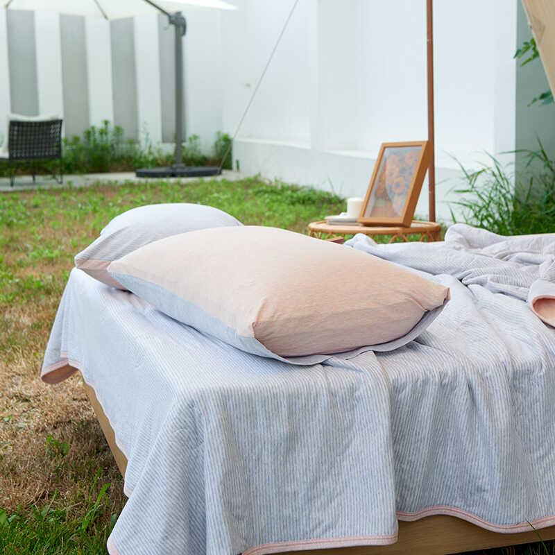 天竺棉全棉夏凉被夏季被子针织棉被芯床品可水机洗被单双人空调被