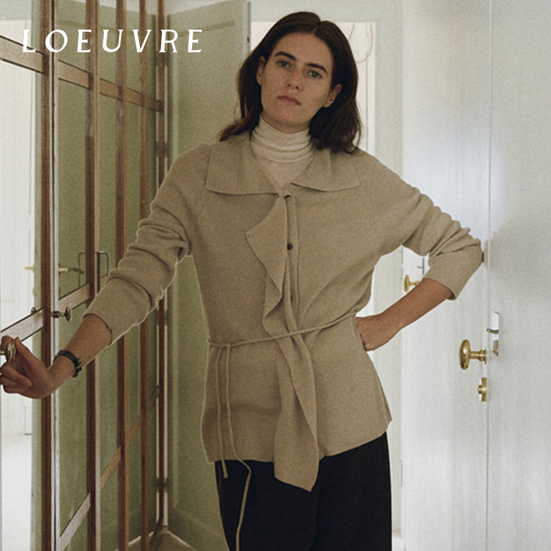 loeuvre25秋季新款羊毛针织衫