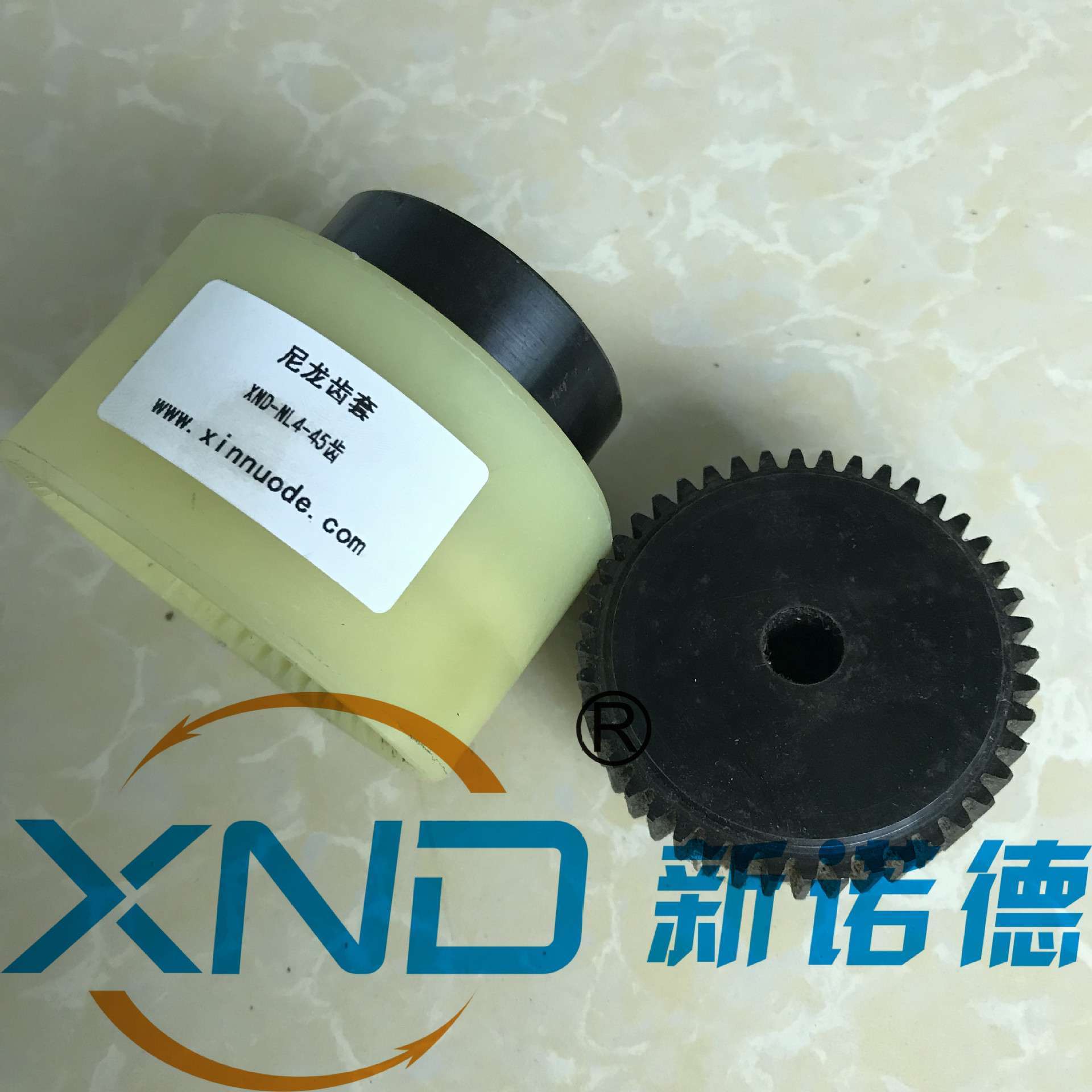 NL8型尼龙内齿型联轴器/油泵联轴器NL8-45钢材质曲面齿联轴器工厂