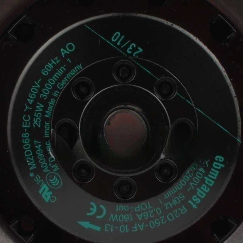 德国原装进口 R2D250-AF10-13 400V 160W涡轮离心散热风扇