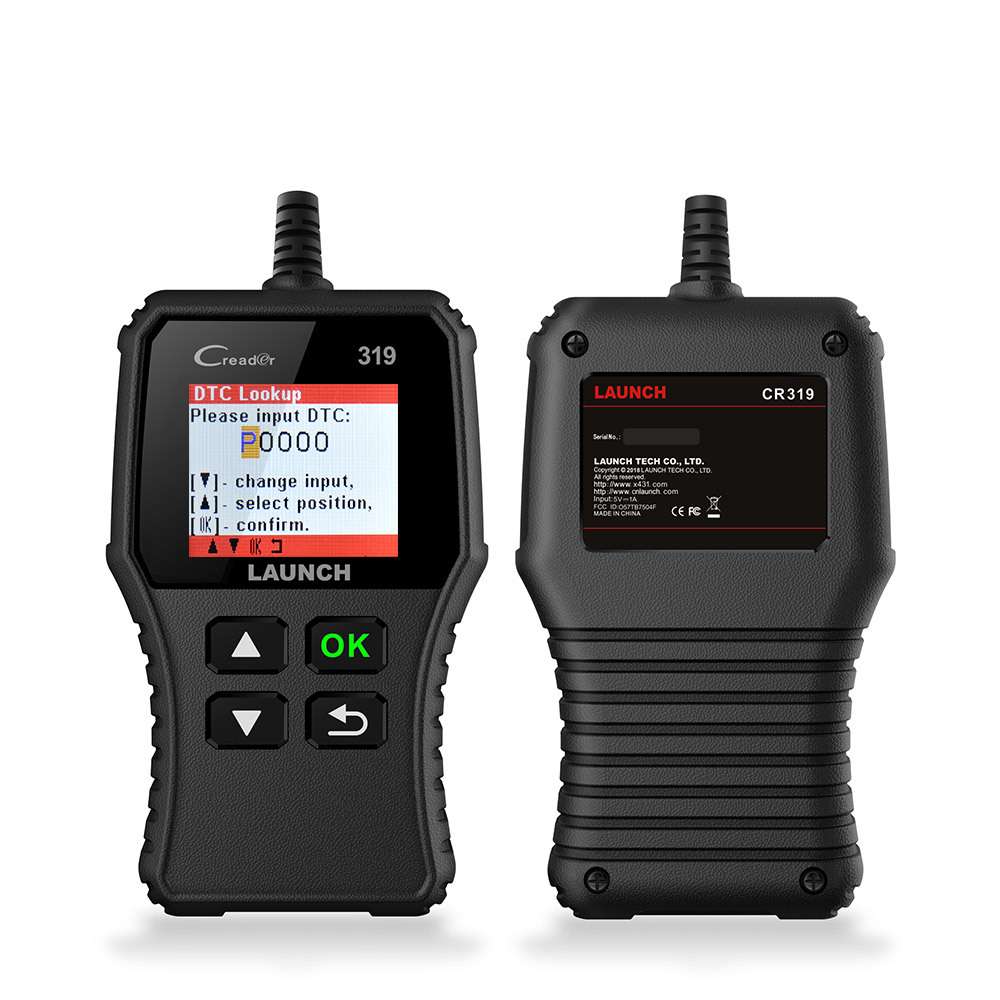 元征LAUNCH X431 Creader  CR319 OBD II CR3001读码卡海外英文版
