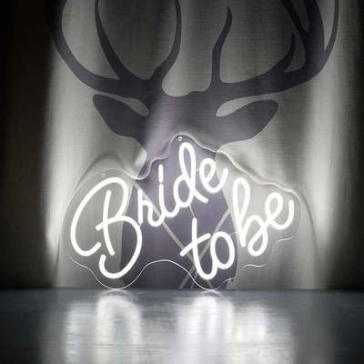 跨境bridetobe英文字母霓虹灯造型婚庆婚礼派对布置装饰外贸灯牌