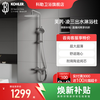 科勒芙芮凌35753T多功能淋浴花洒
