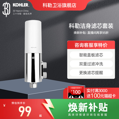 科勒马桶智能盖板净水过滤器
