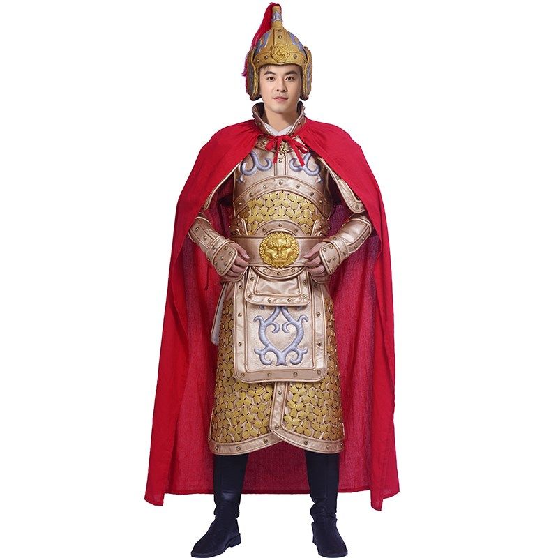 速发古代盔甲服装影视赵子龙将军战袍景区拍照男古装铠甲服装