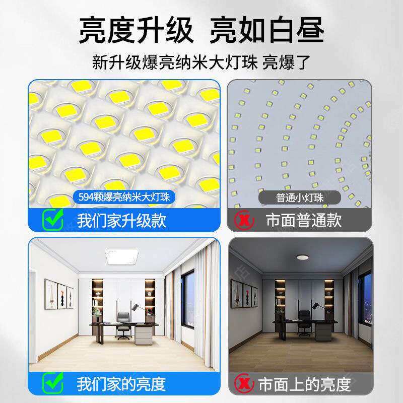 速发太能吸顶灯卧室客厅家用室内照明庭院灯台灯超亮大功率灯货源