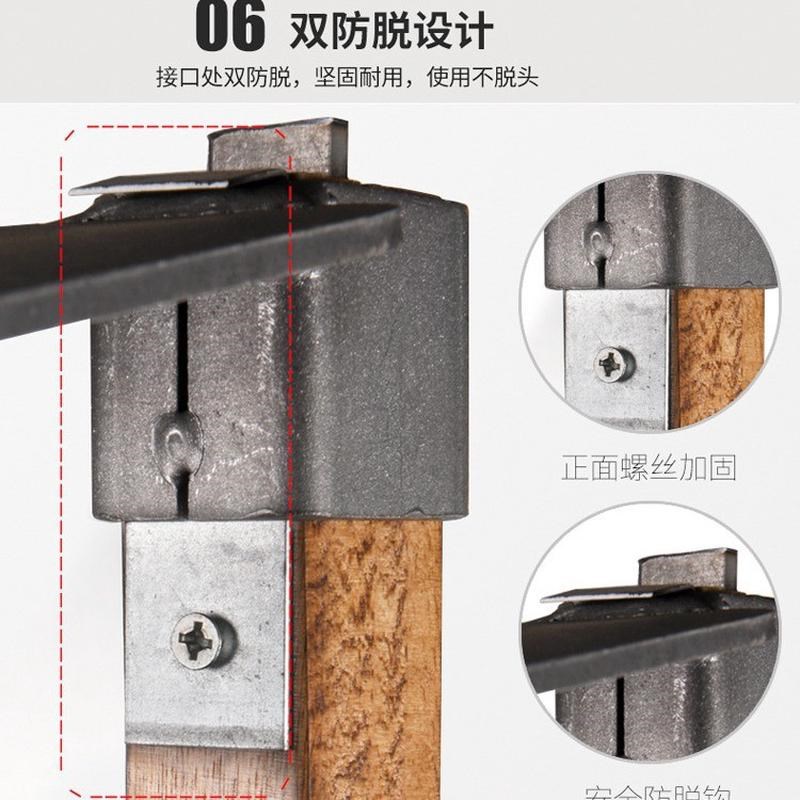 速发木柄锄头除草户外翻地农用耙子铁锹农具种菜种花园艺工具