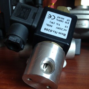 速发开灵2W压不分钢电m磁阀水阀2锈分负B2公斤04真空电磁阀