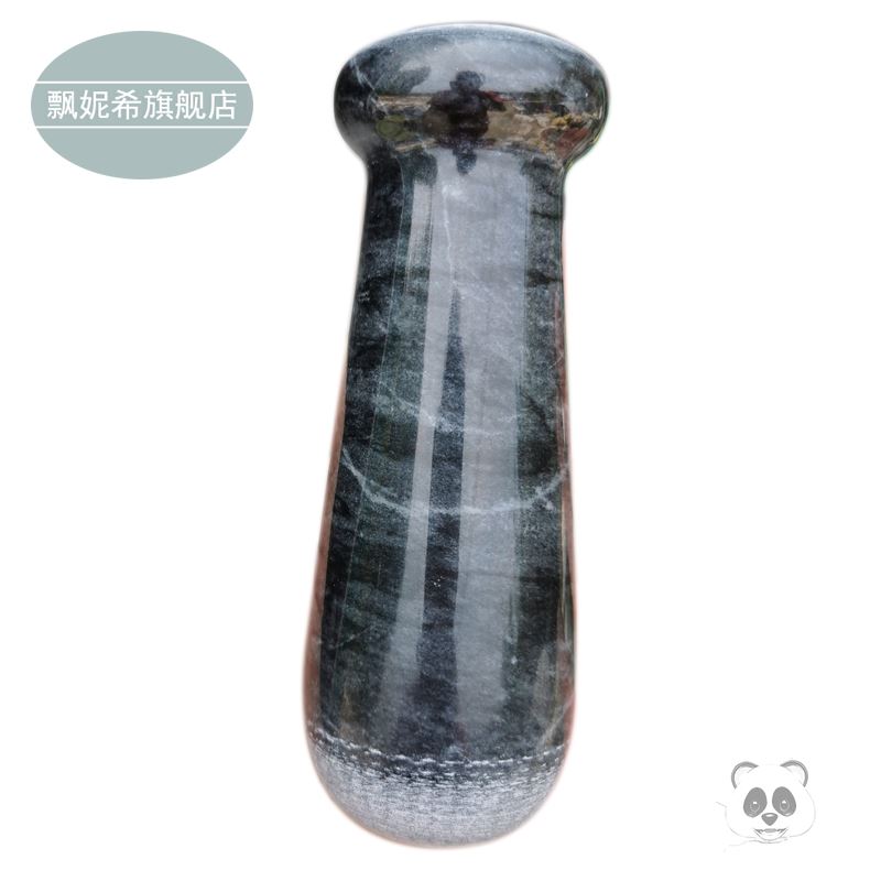 速发石家把磨石杵臼用石头捣蒜锤手动蒜泥器捣研手石锤柄研磨棒