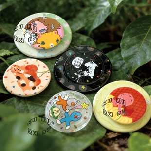 微微日常手机支架奶油蛋糕气囊暖暖相框粘贴小狗星星泡泡pps磁吸