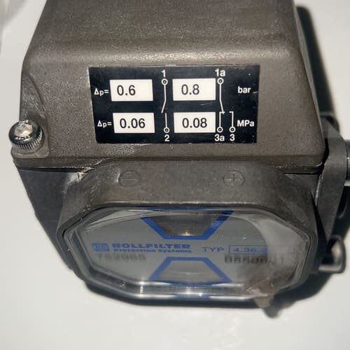 议价全新BOLLFILTER波尔压差指示器，型号4.36.2，压