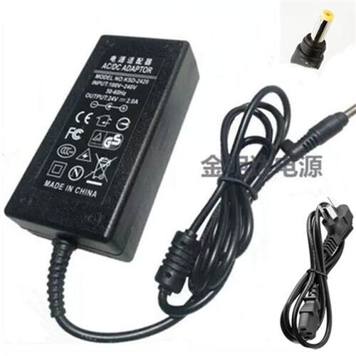 虹光Avision AT421扫描仪FL-1312B电源适配器24V2A充电器线