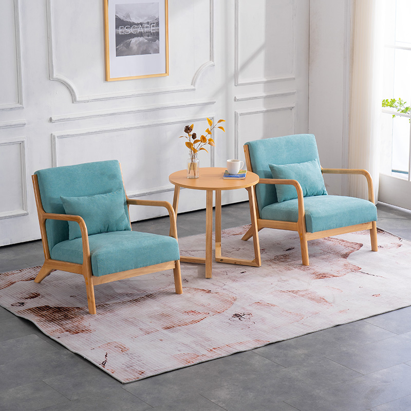 酒店客厅阳台书房茶室r会客单人休闲布艺沙发椅懒人椅日式椅