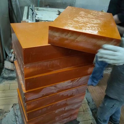 FR4水绿玻纤板棒3240黄色环氧板树脂板 橘红色电木板 绝缘板加工
