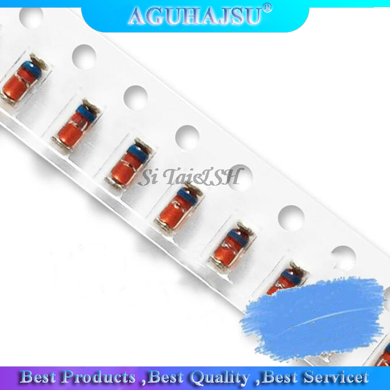 现货200pcs 0.5W  diode DO-5 1/2W 4 ZMM BZV55C 2.4V 2.7V V
