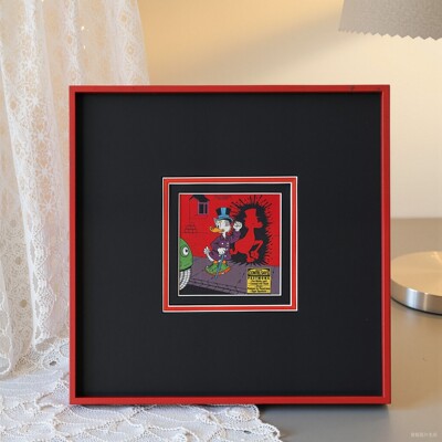 卧室儿童房设计师版画装饰画多巴胺唐老鸭Donald Duck挂画