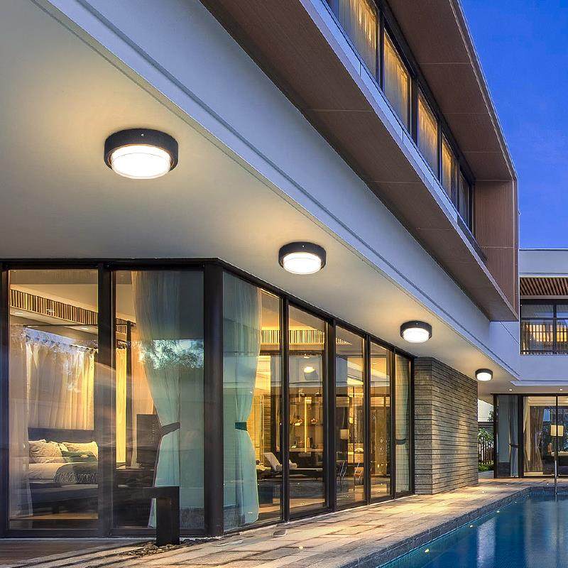 米罗兰户外吸顶灯防水壁灯室外庭院灯别墅露台灯阳台走廊过道壁灯