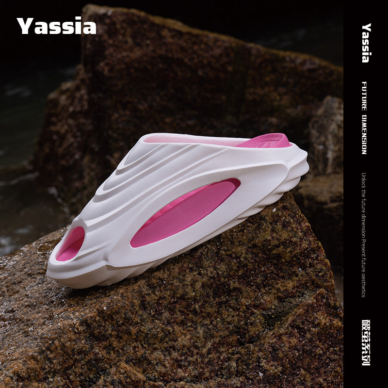 亚束拖鞋2025新款机车运动户外男女外穿沙滩防滑厚底凉拖情侣夏季