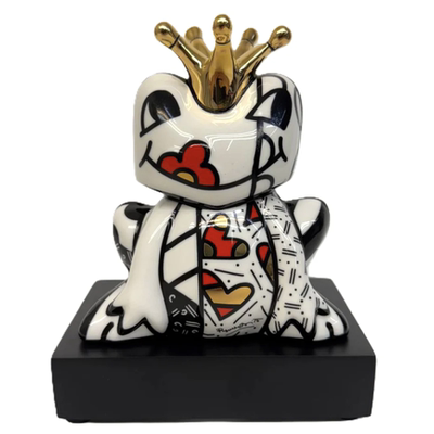 德国直邮高宝Goebel名字系列Britto青蛙王子家居装饰14.5cm