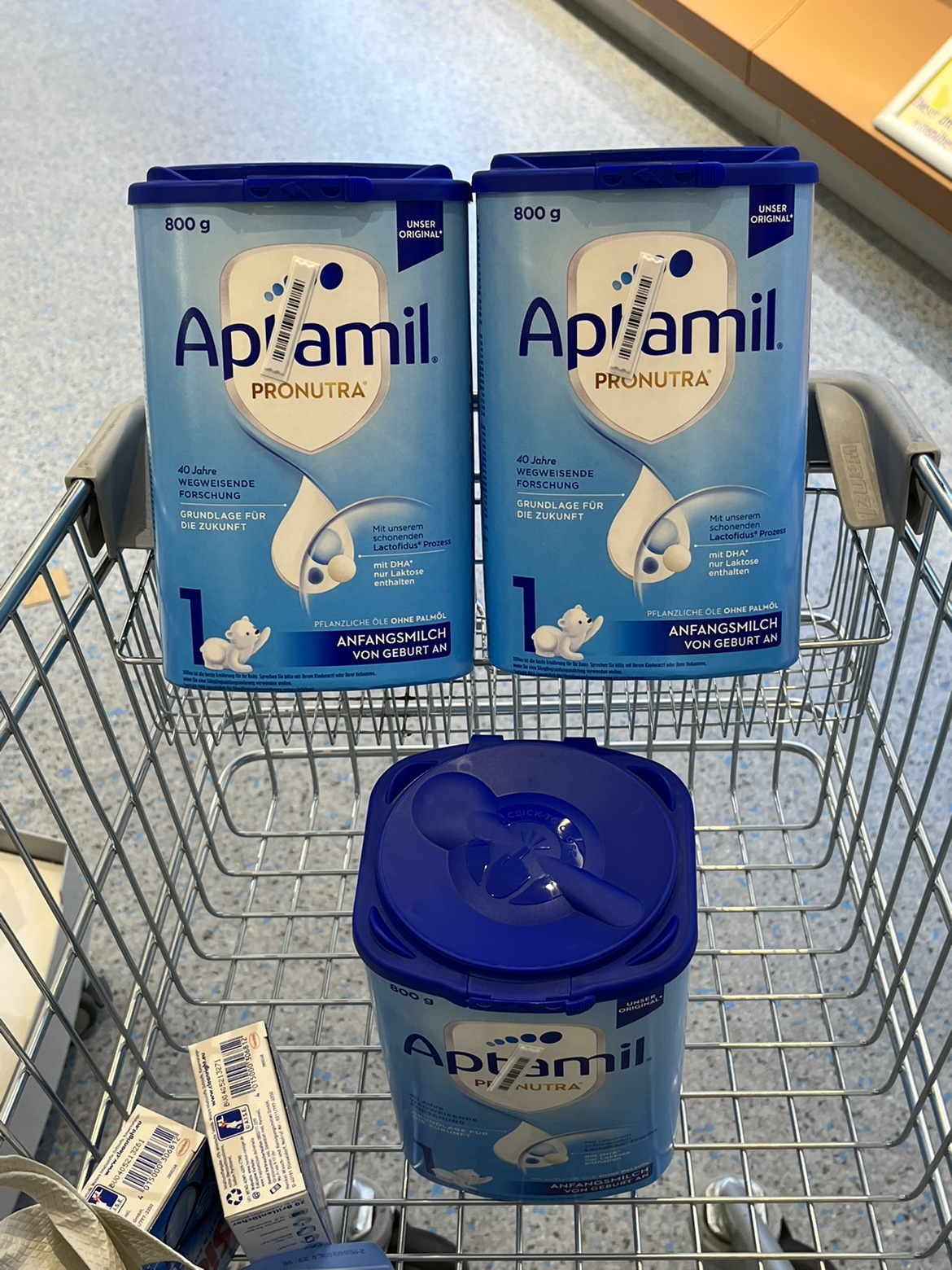 德国直邮爱他美奶粉pre 1段六盒包邮