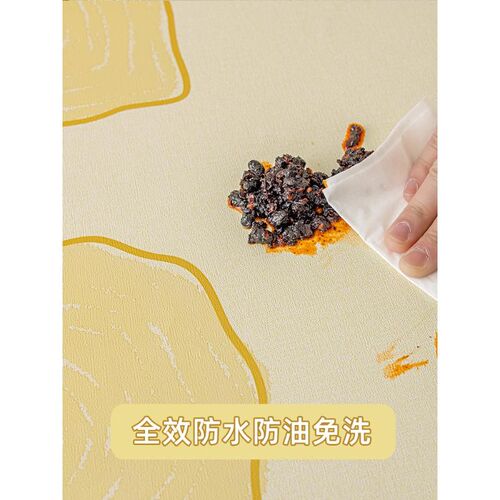 速发桌布防水防烫防油免洗pvc茶几垫长方形轻奢高级感餐桌布台布i