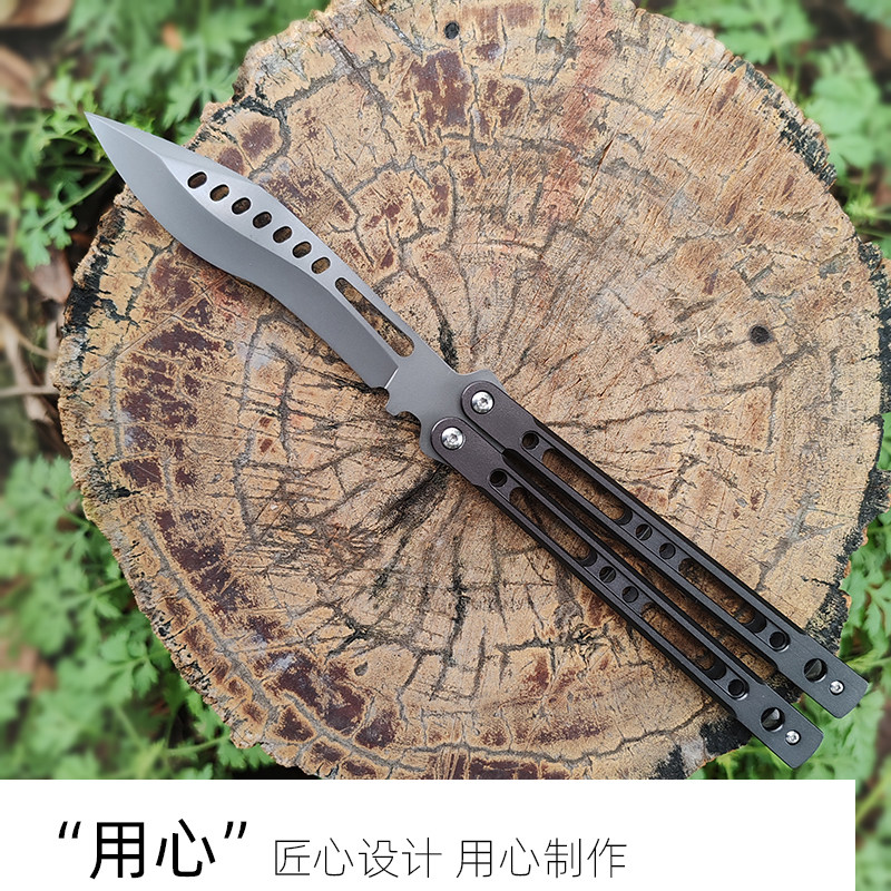 速发CC数控倒角手蝴蝶练习花式甩练折刀随身叠甩未训练器