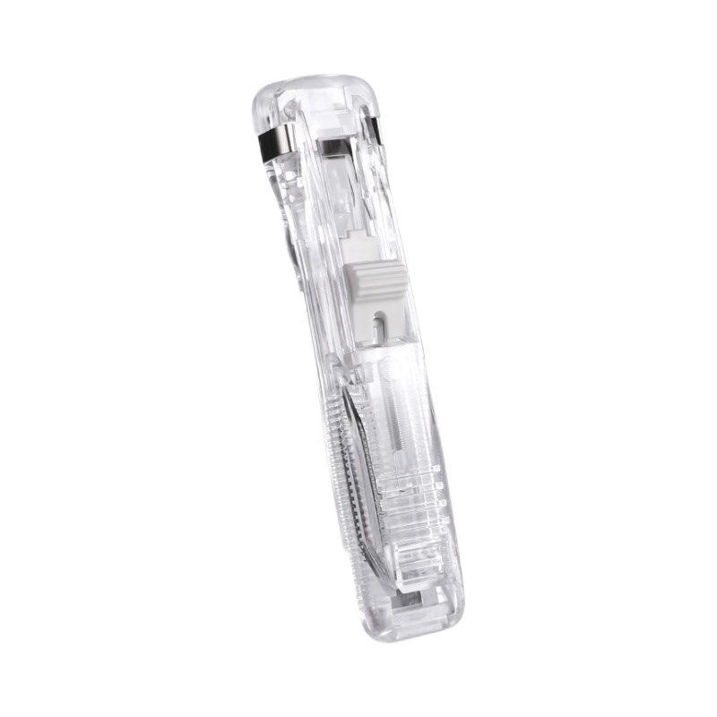 速发彩色推夹器文件夹子文具固定试卷神器订书夹订书机装订纸张收