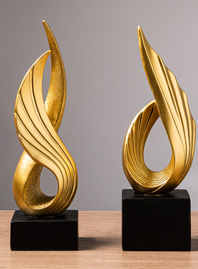 速发大柜宏图办公室桌面摆意家居客厅电视展酒柜装饰品创件高级感