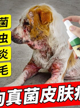 速发螨虫皮染病感肤狗癣狗身上非癣掉毛狗藓喷剂长药