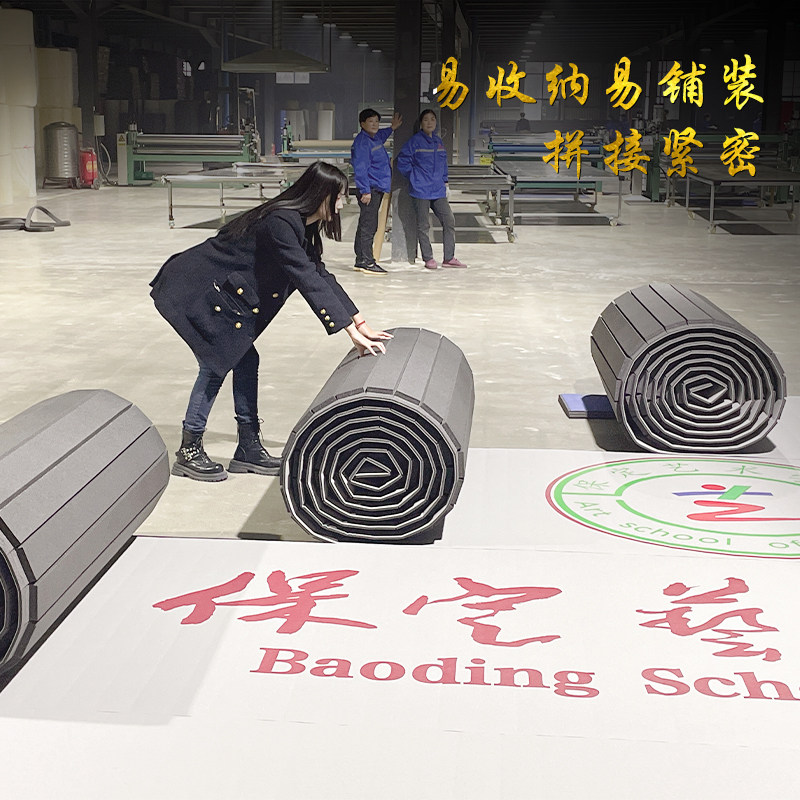 速发散打格斗卷垫搏击跆拳道地垫子摔跤拳击武馆柔道训练运动卷垫