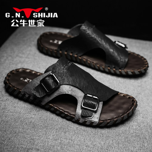 【张颂文推荐】公牛世家男鞋正品