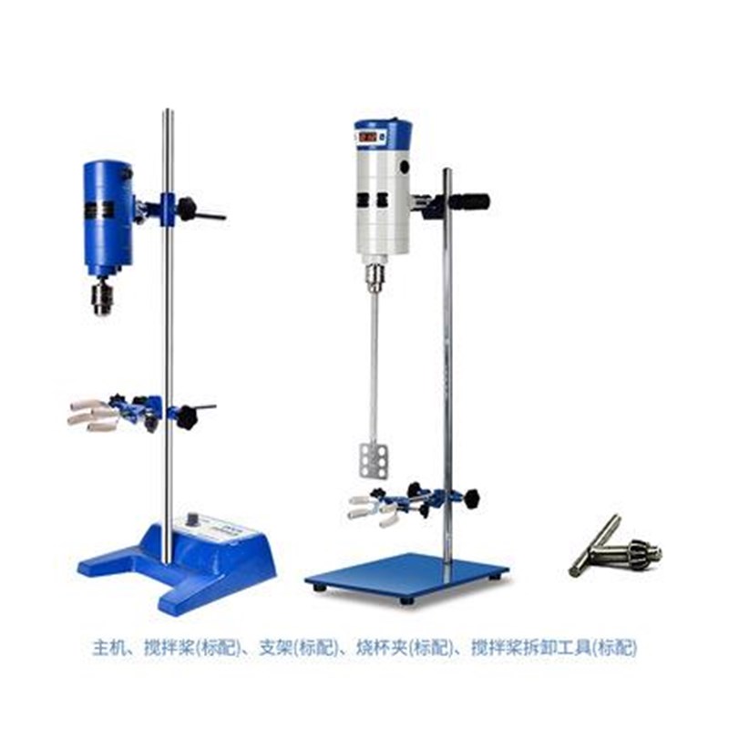 JB200实验室用小型电动顶置速机械液体搅拌器搅拌机
