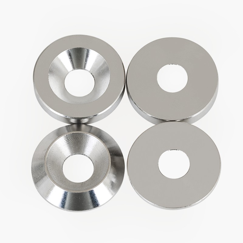 304不锈钢沉头碗型实心沉孔垫凹凸装饰垫圈片鱼眼垫片M4M5M6M8M10