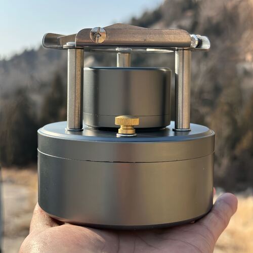 便携式户外烧茶防风一体卡式