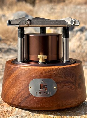 自增压酒精炉猛火炉户外便携一体自增压大容量可折叠气化烧水炉具