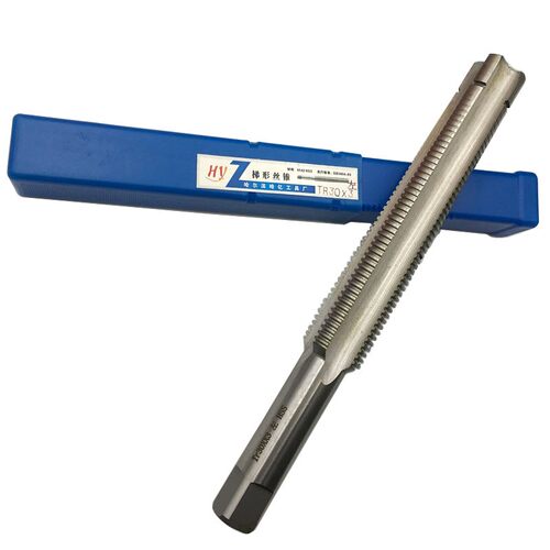 左牙T型螺纹机用丝锥梯型反牙丝攻TR10tR12T16t20T28T36X5X4X3X2
