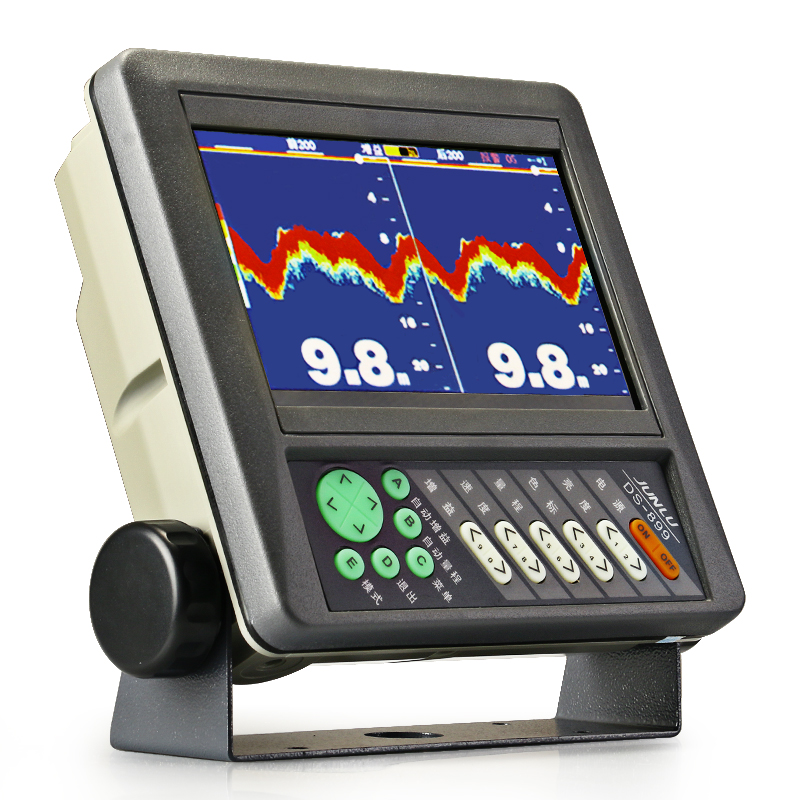 7寸船用DS792全自动双通道测深仪JUNLU南京俊禄DS899声呐渔探探礁