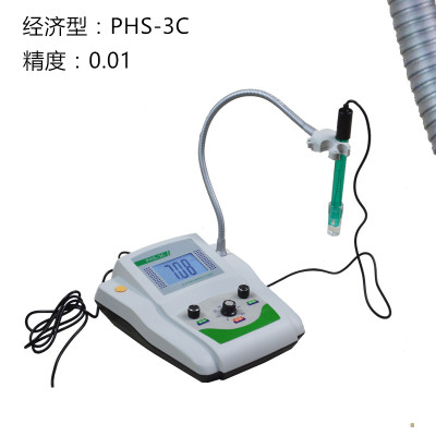 上海浦春PHS-3C 2C 25数显台式精密酸度计 电子便捷PH计实验室