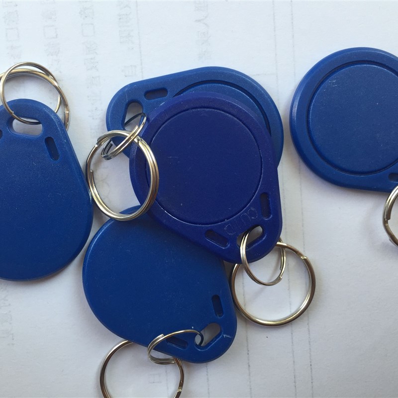 13.56MHZ蓝色挂扣IC卡CUID芯片卡复制门禁卡电梯卡加密M1 s50卡