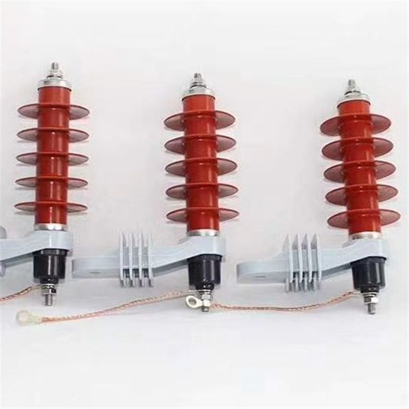 压氧化锌避雷器10KV/D户外可脱扣防雷器HY5WS-17/50配电型一体
