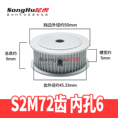 EBC01-S2M040-72-A-P-d5至24孔EBC21-S2M060-72-A-P-d5至24同步轮