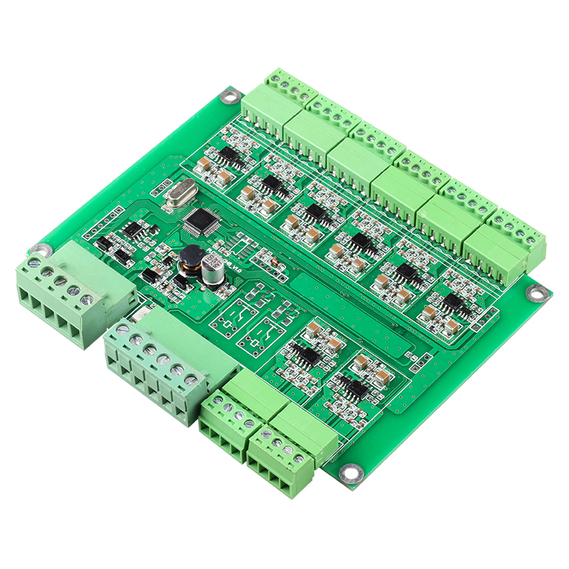 WD200-8数字变送器称重放大器八路传感器接入PCB电路板RS485/232