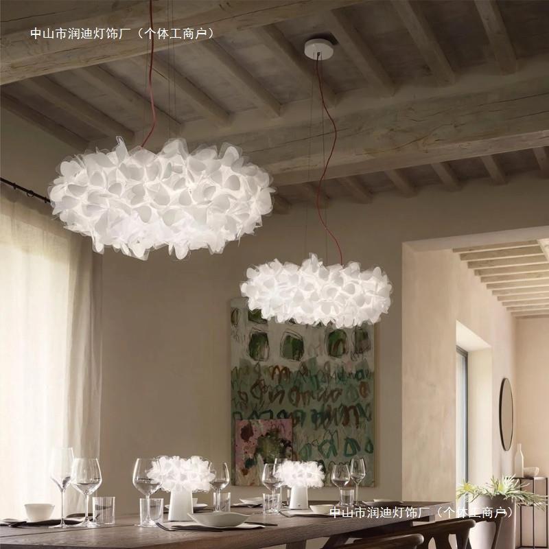 意大利客厅餐厅吊灯设计师法式书房卧室吸顶灯艺术花瓣心形装饰灯